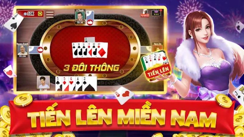 Tiến Lên Miền Nam luật chơi đơn giản, nhanh gọn và tính giải trí cao 1XBIT